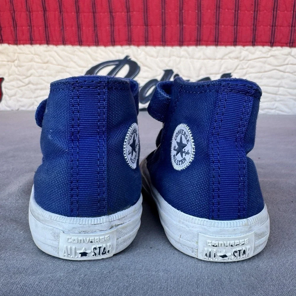 Size 4c‎ - Converse Chuck Taylor II All Star High Top Infant/Toddler Shoes Blue